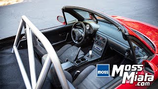 Moss Miata Premium Carpet Set Installation  Miata Interior Restoration pt 2 [upl. by Draillih937]