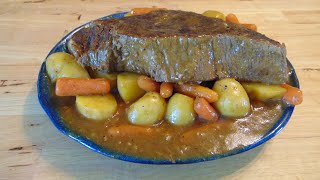 Pot Roast with Potatoes and Carrots  Instant Pot Recipe [upl. by Drol594]