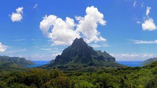 The truly idyllic island of Moorea French Polynesia [upl. by Pelagias]