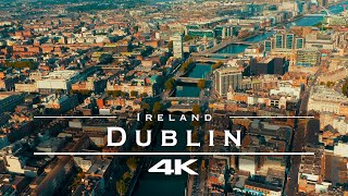 Dublin Ireland 🇮🇪  by drone 4K [upl. by Asamot53]