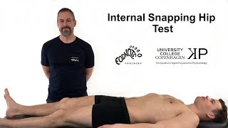 Internal Snapping Hip Test [upl. by Conway]