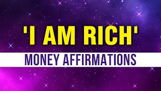 50 I AM Affirmations For Money  Attract Money Wealth Abundance Prosperity  Manifest [upl. by Navarro318]