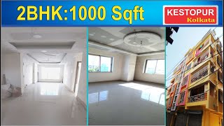 New 2BHK  1000 Sqft  Flat For Sale in Kestopur Kolkata  40 Lakh [upl. by Gunther481]