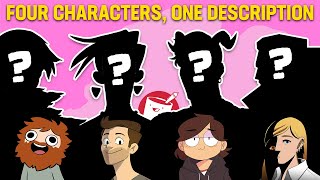 4 Artists Design Characters from the Same Description [upl. by Daphna]