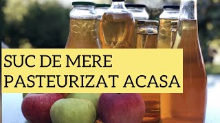 Ce facem cu merele de pe jos Ep1 Suc de mere pasteurizat acasa [upl. by Rydder]