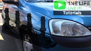 Vauxhall Opel Corsa C  How to Remove and Replace Coil Pack [upl. by Capwell]