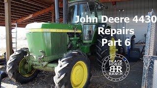 John Deere 4430 Repairs  Part 6 Over pressure issue causing rockshaft leak [upl. by Augusto]