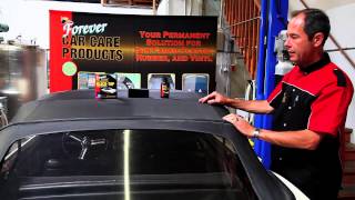 How to restore your convertible top with Forever BLACK™ BlackTop Gel [upl. by Uwton296]