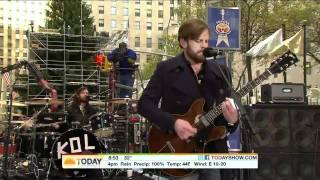 Kings Of Leon  The End Live On Today Show [upl. by Ettevroc]