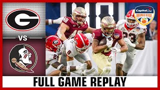 Georgia vs Florida State Full Game Replay  202324 ACC Football [upl. by Socher]