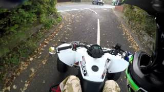 Quadzilla XLC 500  Road Test Quad  SMC 500  not raptor GoPro [upl. by Eddie]