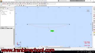 Calculate deflection with Robot 2محاسبه تغییر شکل با استفاده از ربات [upl. by Huston147]