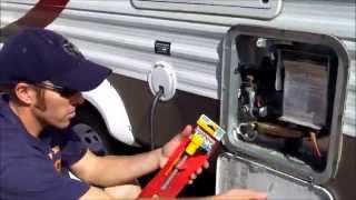 How To Change Your Campers Hot Water Heater Anode [upl. by Waal479]