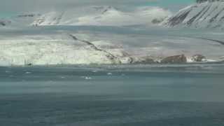 NORDENSKIÖLD GLETSCHER  SPITZBERGEN [upl. by Aneehsar]