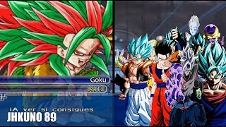 GOKU SSJ 12 VS 50 PERSONAJES DESAFIO EXTREMO  DRAGON BALL Z BUDOKAI TENKAICHI 3 [upl. by Gibbs557]