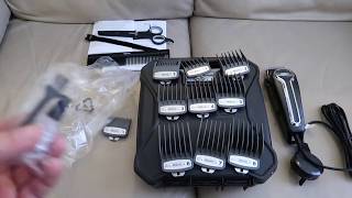 Wahl Elite Pro Main Hair Clipper Kit Unboxing professional hair clippers [upl. by Airec55]