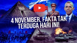 Fakta Sejarah Tersembunyi 4 November KisahKisah yang Mengubah Dunia [upl. by Notsniw]