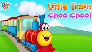 Little Train Choo Choo 🚂 Fun Adventure Song for Kids on the Tracks [upl. by Nylidam]