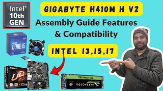 Gigabyte H410M Motherboard Assembly Guide  Features amp Compatibility techgaurang [upl. by Anita]