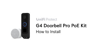 How to Install G4 Doorbell Pro PoE Kit [upl. by Yalhsa]