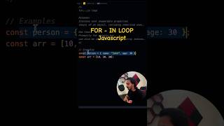 What is quotForIn Loopquot in Javascript [upl. by Craw9]