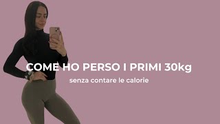 Come dimagrire senza contare le kcal  la mia esperienza [upl. by Crispin939]