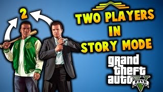 How To Play Multiplayer In GTA 5 Story Mode Single Player [upl. by Michele]