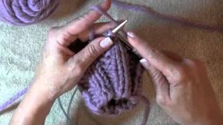 How to do a thumb gusset [upl. by Stuart]