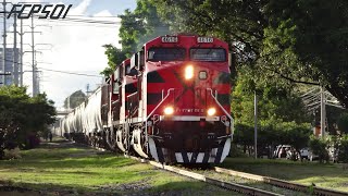 El Ferrocarril en Guadalajara Jalisco Distrito Tepic de Ferromex 2019 [upl. by Tartaglia]