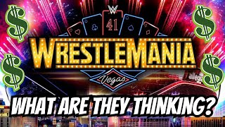 WTF is WWE doing with their WrestleMania 41 ticket prices [upl. by Llerrehc]