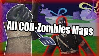 Showcasing Every CODZombies Map amp How To Host  Contractors VR [upl. by Atterol]