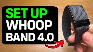 How To Set Up Whoop Band 40 [upl. by Ferrel]