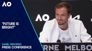 Daniil Medvedev Press Conference  Australian Open 2024 PreEvent [upl. by Ahsinek]