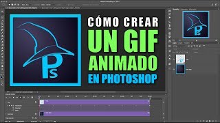 Cómo crear un GIF animado en Photoshop 2 métodos [upl. by Navlys]