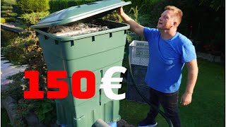 Rieselfilter für 150€ selber bauen Teich  Koi Blog 224 Teil 2 [upl. by Yorgos904]