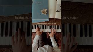 Brahms’s beautiful Intermezzo Op 118 No 2 in A major brahms piano classicalpiano [upl. by Alleirbag]