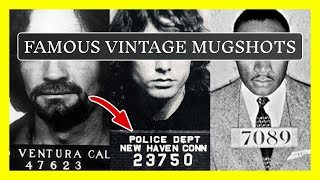 🟢 22 MOST FAMOUS VINTAGE MUGSHOTS  RARE PHOTOS 18951976 [upl. by Doug]