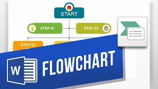 How to Make a Flowchart in Word  Create a Flowchart with SmartArt [upl. by Lindon919]