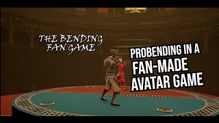 Bending in a FanMade AVATAR game  Probending showcase [upl. by Aennyl]