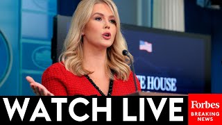 WATCH LIVE Karoline Leavitt Holds A White House Press Briefing [upl. by Sloane]