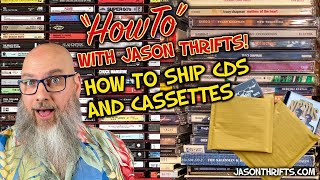 How To Ship CDs and Cassettes With Jason Thrifts [upl. by Birdie833]