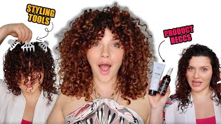 HAIR STYLISTS GUIDE FOR ROOT VOLUME ON CURLY HAIR products techniques amp tools [upl. by Jemena]