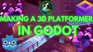 Making A 3D Platformer in Godot [upl. by Drhcir]