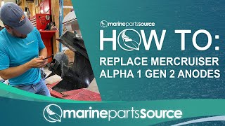 How to replace your Mercruiser Alpha 1 Gen 2 Anodes [upl. by Ahtnicaj532]