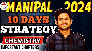 Manipal Important Chapter 2024  10 Day strategy to score 150 in MET Exam  Deleted chapter 🤐 [upl. by Namie]