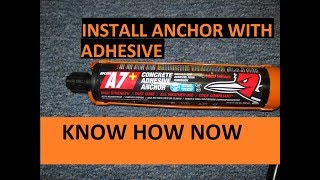 Install Anchors With Red Head Epcon A7 [upl. by Arrat264]