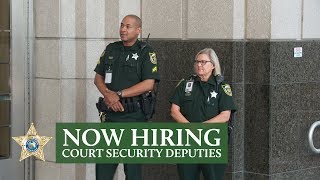 NOW HIRING OCSO Court Security Deputies [upl. by Cahn]