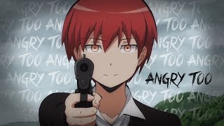 Karma Akabane ✂ Angry Too AMV [upl. by Atsahc]