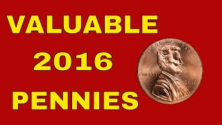 Rare 2016P pennies worth money Newer valuable pennies to look for [upl. by Primavera]