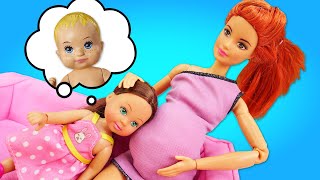 Evi vai ao parque de diversão Novo vídeo com Barbie boneca para meninas em português [upl. by Seira]